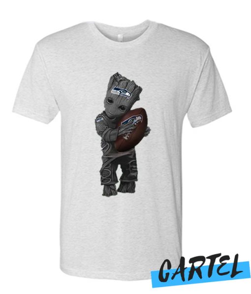 Cool Groot Love Seattle Seahawks American Football Team awesome T Shirt