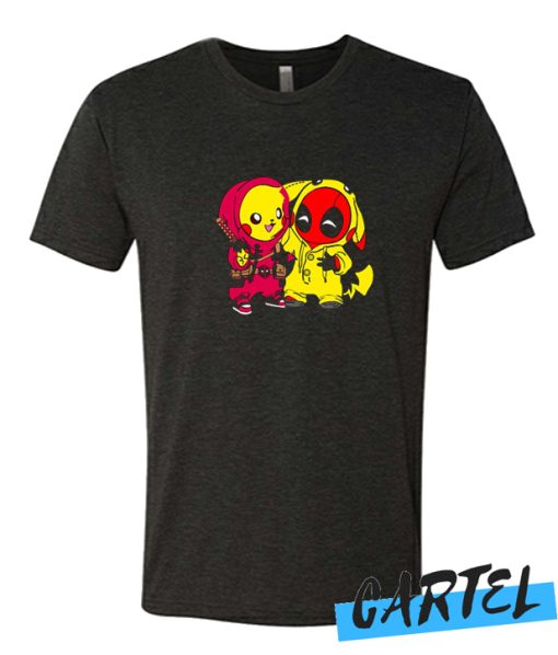 Deadpool Pikachu awesome T Shirt