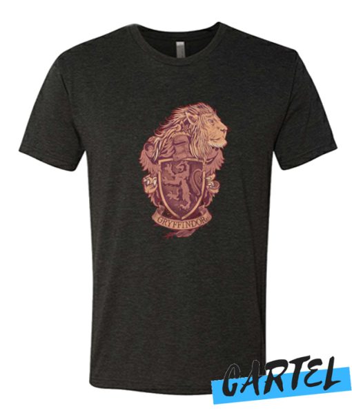 Harry Potter Detailed Gryffindor Crest awesome T Shirt