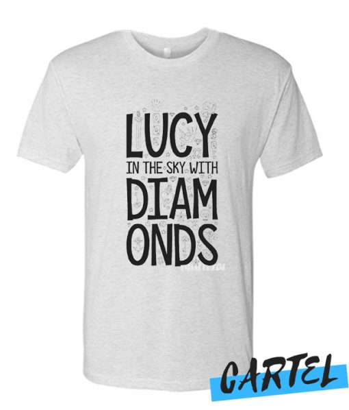 The Beatles Inspired Lucy In The Sky WIth Diamonds awesome T Shirt