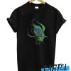 Artistic Peacock Feather Lord Krishna T Shirt