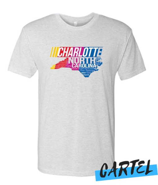Charlotte North Carolina awesome T Shirt