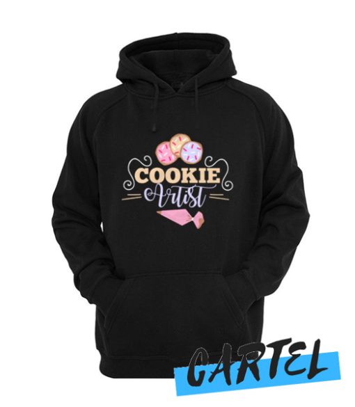 Cookie Artist Illustration for Cookie Decorators graphic awesome Hoodie