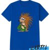 Funny Cool Porcupine Playing Saxophone Art T Shirt