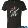 Harley Quinn - Harley in Lights Baseball Bat Shoulder T Shirt