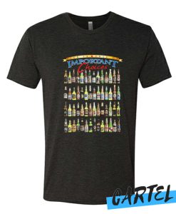 Life Is Full Of Important Choices Beer Bottle Rows T Shirt