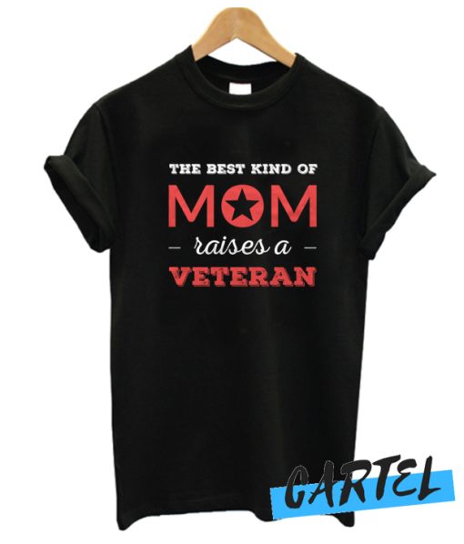 Mom of a Veteran T Shirt