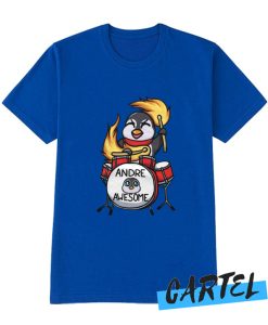 Penguin Playing Drums T Shirt