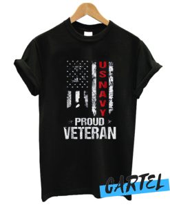 Proud Veteran Us Navy Patriotic T Shirt
