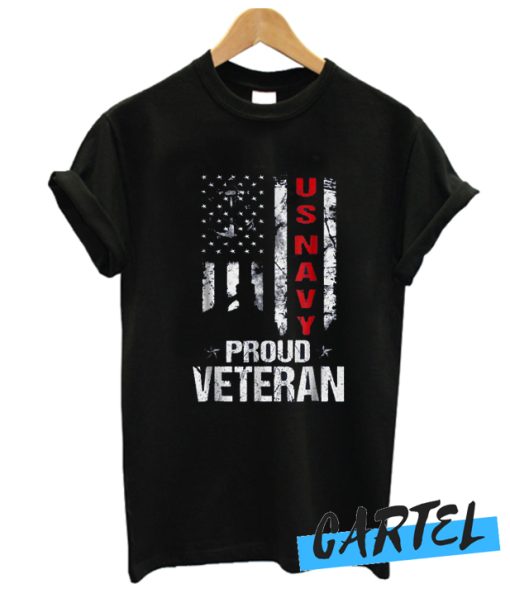 Proud Veteran Us Navy Patriotic T Shirt