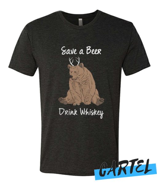 Save a Beer Drink Whiskey T-Shirt