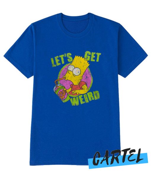 Simpsons Let's Get Weird Soft T Shirt