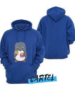 Sunday Penguin with Mug and Cookie awesome Hoodie