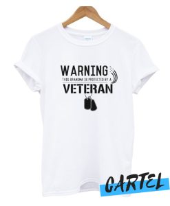This Grandma Is Protected By A Veteran T Shirt