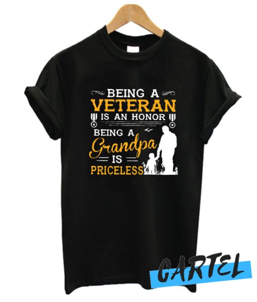 Veteran Being A Grandpa Shirt