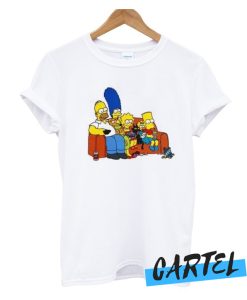 he Simpsons Couch Family T Shirt
