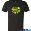 Love Vegan Veggie Heart healthy awesome T Shirt