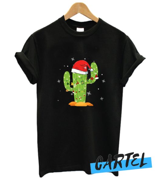 Merry Christmas Cactus T Shirt