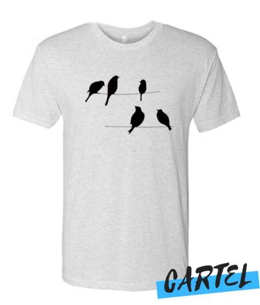 Birds on a wire awesome T Shirt