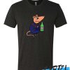 Cute Possum in Overalls Drinking Beer T-Shirt