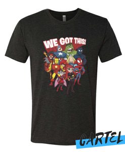 Marvel Avengers We Got This Retro Cartoon Portrait awesome T Shirt