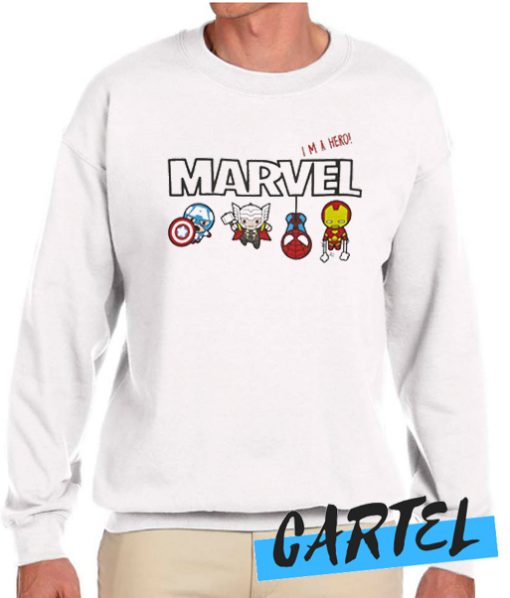 Marvel with The Avengers awesome Sweatshirt