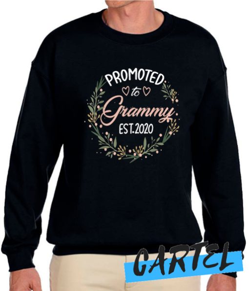 Promoted To Grammy Est 2020 awesome Sweatshirt