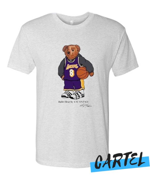 Vintage NBA Kobe Bryant Polo Bear awesome T Shirt