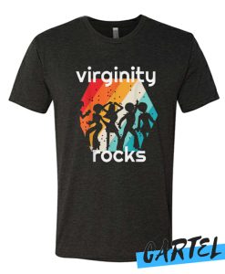 Vintage Virginity Rocks awesome T shirt