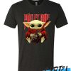Baby Yoda Hug Motley Crue T Shirt
