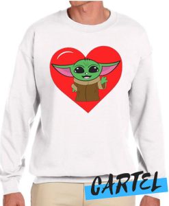 Baby Yoda Love awesome Sweatshirt