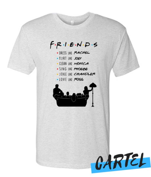 LIMITED EDITION FRIENDS awesome T SHIRT