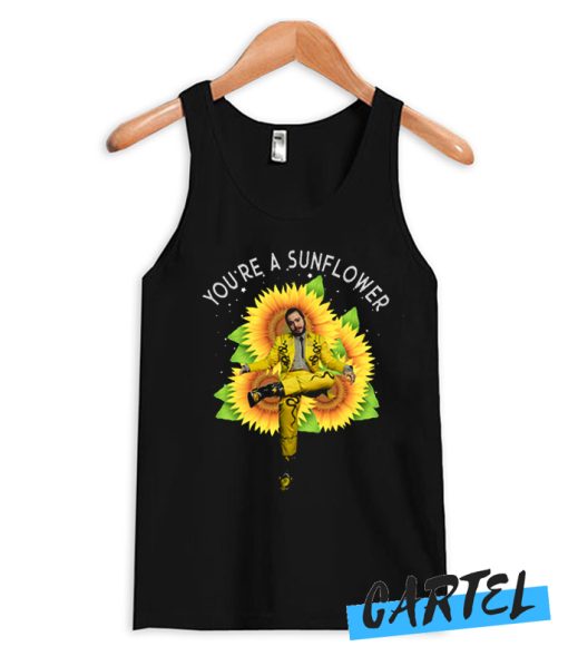 Post Malone You're A Sunflower Tank Top