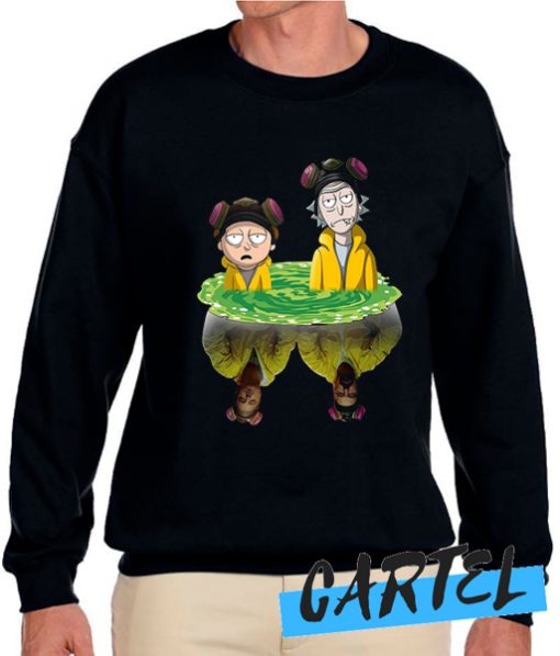 Rick And Morty Water Mirror Breaking Bad Sweatshirt