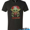 SUPERBOWL Baby Yoda Inspired Vintage Look 49ers awesome T Shirt