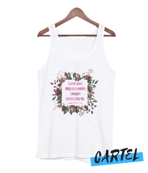 Valentine Love Quote awesome Tank Top