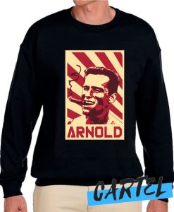 Arnold Schwarzenegger Retro Propaganda Sweatshirt
