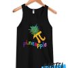 Cute Pi Day Pineapple Fruit Lover Tank Top