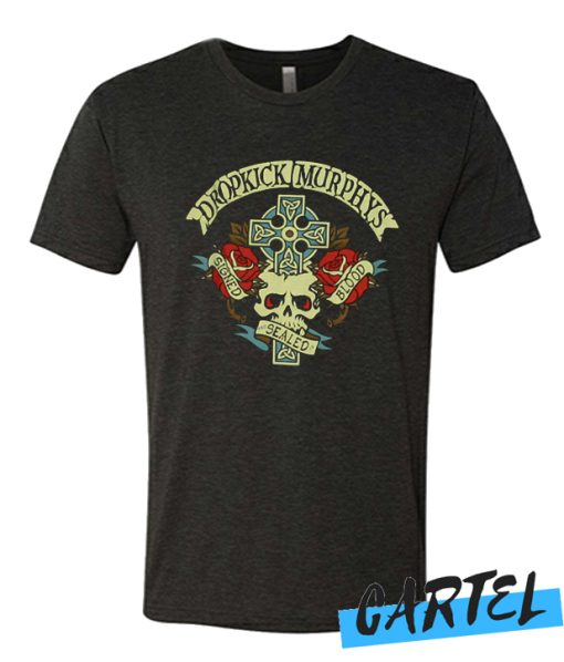 Dropkick Murphys - Signed Cross awesome T-Shirt