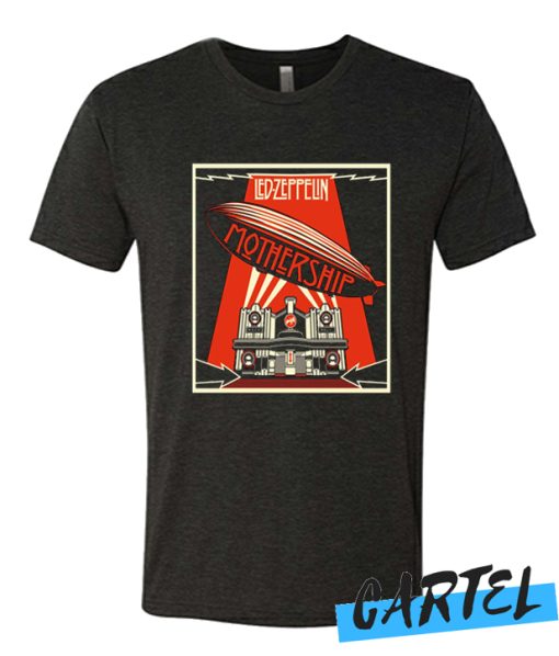 Led Zeppelin Mothership Black T Shirt