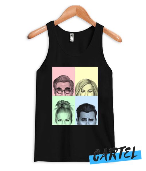 The Schitts Creek Colorful Cast Tank Top