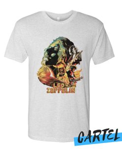 Zeppelin on Fire T Shirt