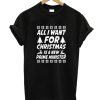 All I want for Christmas is a new prime minister DH T Shirt