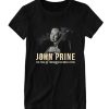 John Prine Tour 2019 Concert Album T Shirt
