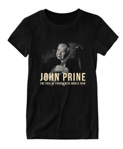 John Prine Tour 2019 Concert Album T Shirt