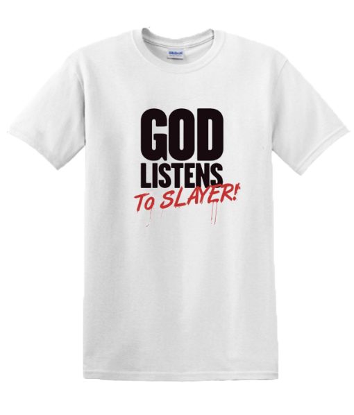 Listen To Slayer DH T Shirt