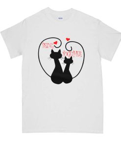 Love Being Together Couple Cats DH T Shirt