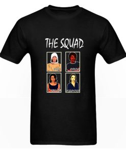 The Squad Ilhan Ayanna Rashida Alexandria Painting DH T shirt