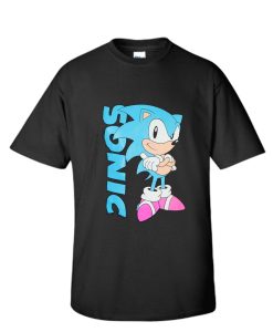 Black Sonic The Hedgehog DH T-Shirt