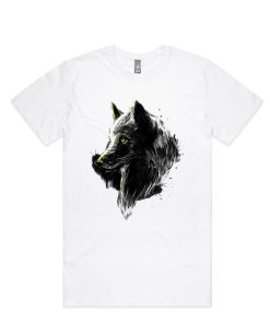 black sumi wolf DH T-Shirt